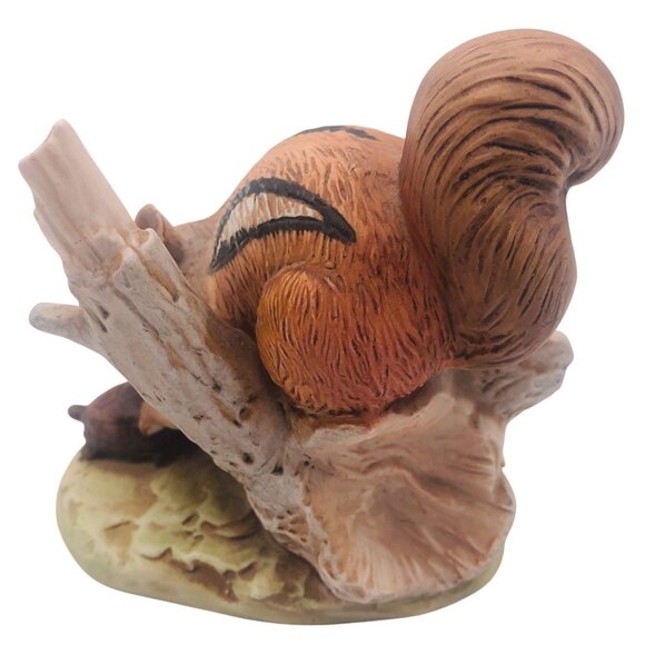 Vtg Homco Woodland Friends Chipmunk & Turtle Ceramic Hand Painted Figurine 8882 - Picture 4 of 11